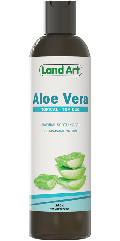 Buy Land Art Aloe Vera Topical Soothing Gel At Wellca Free Shipping 35 In Canada 8774