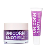 Unicorn Snot Glitter Gel and Lip Gloss Purple Bundle