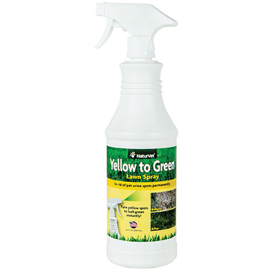 Naturvet Yellow to Green Lawn Spray Naturvet Yellow to Green Lawn Spray