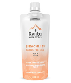 Rviita Energy Tea Clean Energy Drink Speachless Peach