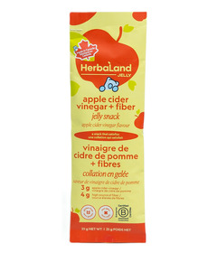 Herbaland Naturals Apple Cider Vinegar + Fiber Jelly Snack