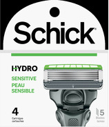 Recharge sensible au confort de la peau Schick Hydro