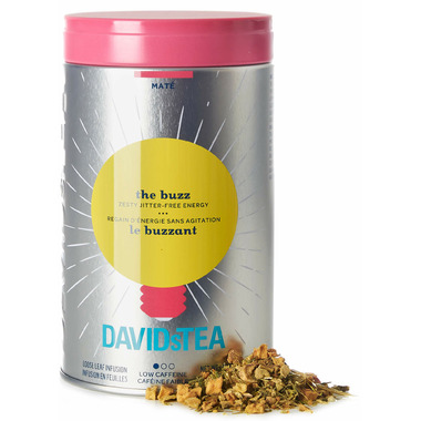 DAVIDsTEA Iconic Tin The Buzz DAVIDsTEA Iconic Tin The Buzz
