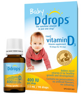 Baby Ddrops Liquid Vitamin D3 400 IU
