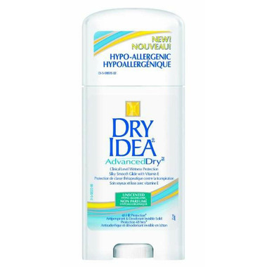 dry idea deodorant invisible advanced solid