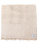 Tofino Towel Co. The Breeze Waffle Bed Cover Throw Beige