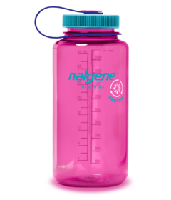 Nalgene Sustain Water Bottle Wide Mouth Electric Magenta