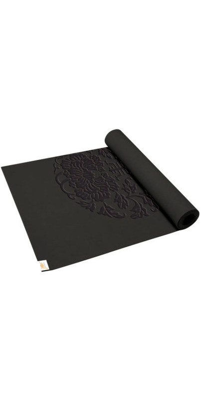 Buy Gaiam SOL Dry-Grip Yoga Mat Black at