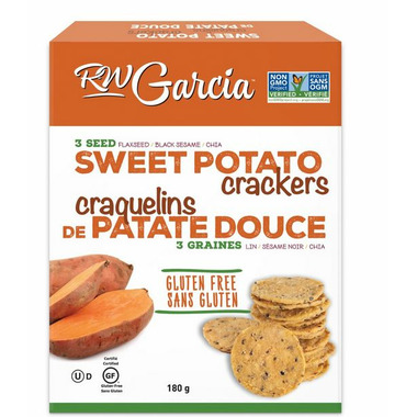 Buy R.W. Garcia Organic 3 Seed Sweet Potato Crackers at Well.ca | Free ...