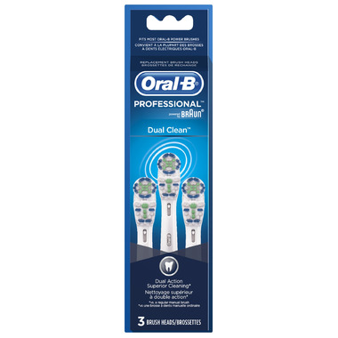 Oral-B Professional Dual Clean Brush Heads Oral-B Professional Dual Clean Brush Heads