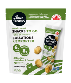 Three Farmers Fava Bean Snack Dill Pickle