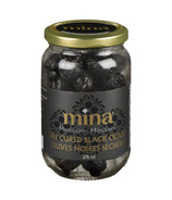 Mina Moroccan Dry Cured Black Olives