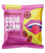 Patience Fruit & Co. Sour Cran Dried Cranberries Candy Raspberry