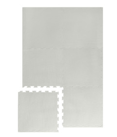 3 Sprouts EVA Foam Mat Rectangle Grey