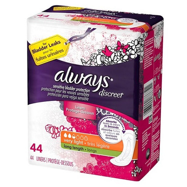 Always Discreet Very Light Liners Always Discreet Very Light Liners