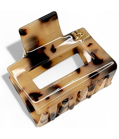 HoneyLux Ecofriendly Acetate Midi Claw Clip Tortoise
