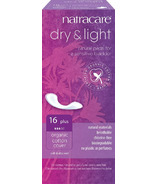 Natracare Dry & Light Plus Natural Pads 