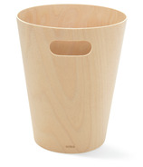 Umbra Woodrow Waste Can Natural