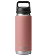 YETI Rambler Bottle Chug Sandstone Pink