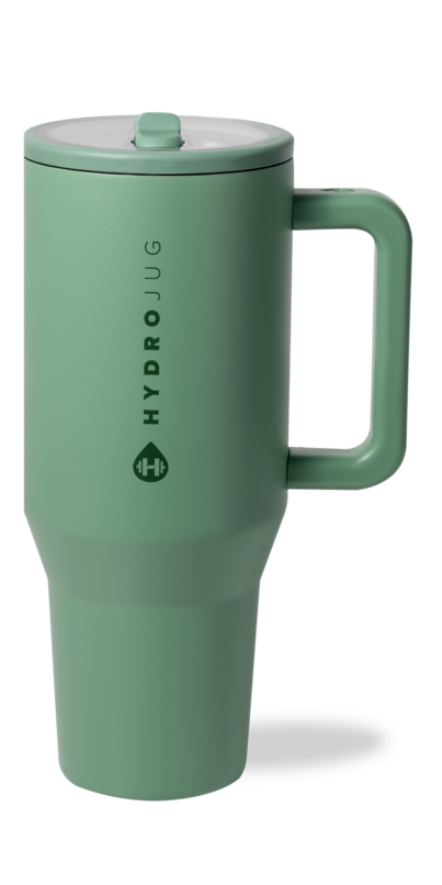 Gourde Hydrojug Sport 32 Oz Vert - Isotherme, Avec Paille, Occasion En Bon état