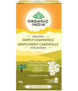 Thé biologique d'Inde bio Simply Camomille 