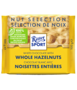 Ritter Sport White Chocolate with Whole Hazelnuts Square