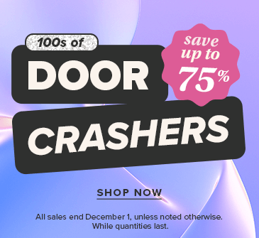 Save up to 75% on Doorcrashers