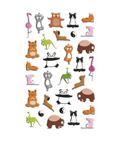 My Mandarine Cooky Stickers Animals Yoga