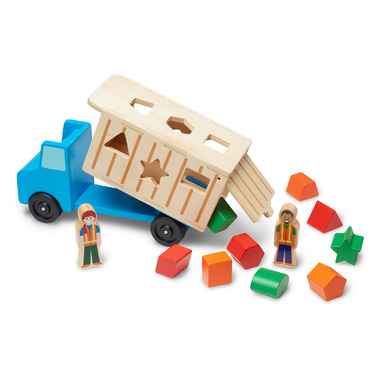 Melissa & Doug Shape-Sorting Dump Truck Melissa & Doug Shape-Sorting Dump Truck