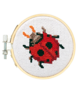 Kit de broderie Kikkerland Coccinelle