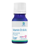 Biomed Vitamines D3 et K2 en gouttes