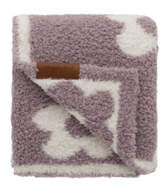 Pip + Phee Plush Lovey Blanket Purple Daisy Lilac Flower