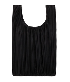 BAGGU Pleated Baggu Black