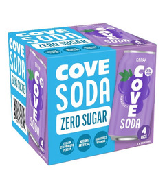 Cove Gut Healthy Soda Grape 