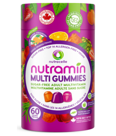 Nutramin Adult Multi Gummies Cherry Orange Strawberry