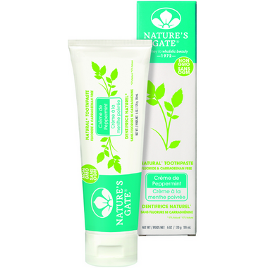 nature's gate toothpaste creme de peppermint