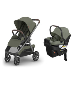 UPPAbaby Kona + Aria V2 Travel System Evelyn Bundle