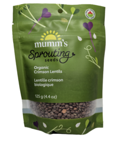 Mumm's Sprouting Seeds Organic Crimson Lentils