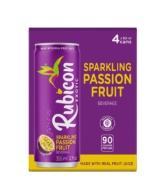 Rubicon Exotic Sparkling Passion Fruit Juice
