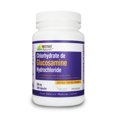 Westcoast Naturals Glucosamine Hydrochloride Capsules Westcoast Naturals Glucosamine Hydrochloride Capsules