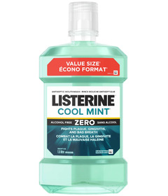 Listerine ZERO Antiseptic Mouthwash Cool Mint