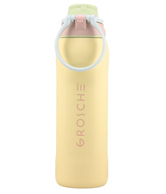 GROSCHE Kamloops Insulated Chug Lid Water Bottle Lemon Sorbet