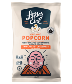 LesserEvil Organic Popcorn No Cheese Cheesiness