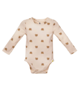 Rise Little Earthling Long Sleeve Bodysuit Tapioca