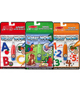 Melissa & Doug Water WOW! Animals, Alphabet & Numbers Bundle