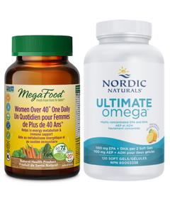 MegaFood & Nordic Naturals Women Over 40 Essentials Bundle