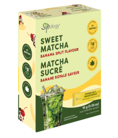 Sipology Sweet Matcha Sticks Banana Split 