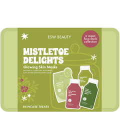 ESW Beauty Mistletoe Delights Glowing Skin Masks Skincare Treats