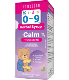 Homeocan Kids Herbal Calm Syrup