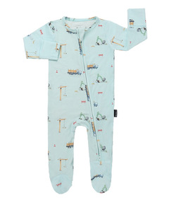 Belan.J Footed Zipper Sleeper Construction